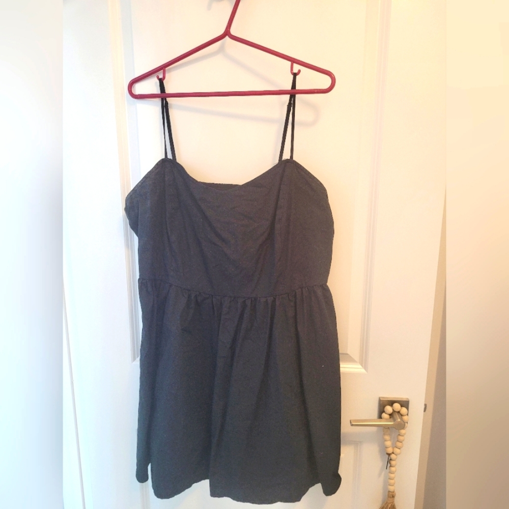 Black Spaghetti Strap Dress